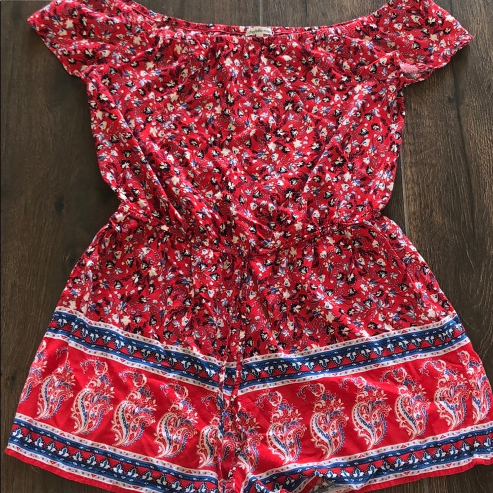 Charolette Russe Romper!